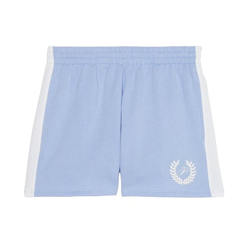 Victoria's Secret PINK FLEECE RELAXED blue SHORTS Size MEDIUM New With Tags