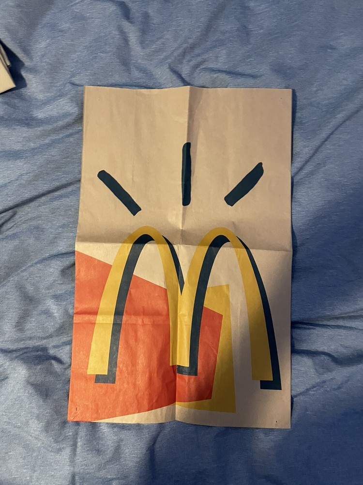 Mcdonalds x Travis Scott Cactus Jack Limited Edition Paper Bag