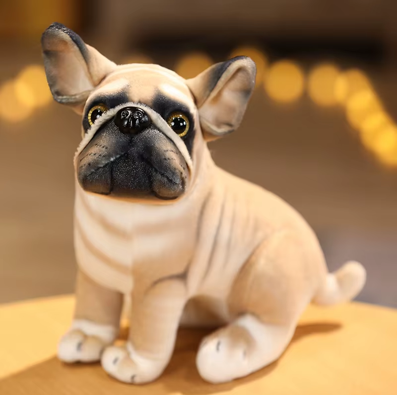 Baby Bulldog Dog 7 Inch Stuffed Animal Plush Toys Toddler Doll Kids Gifts