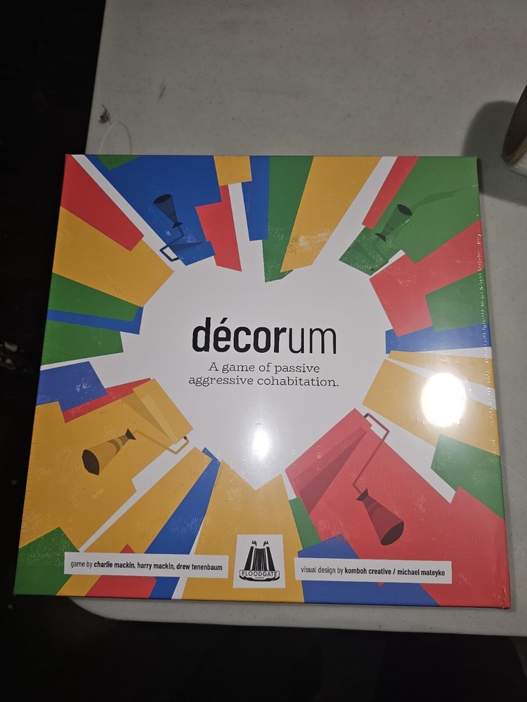 Decorum - A game of passive aggressive cohabitation SEALED