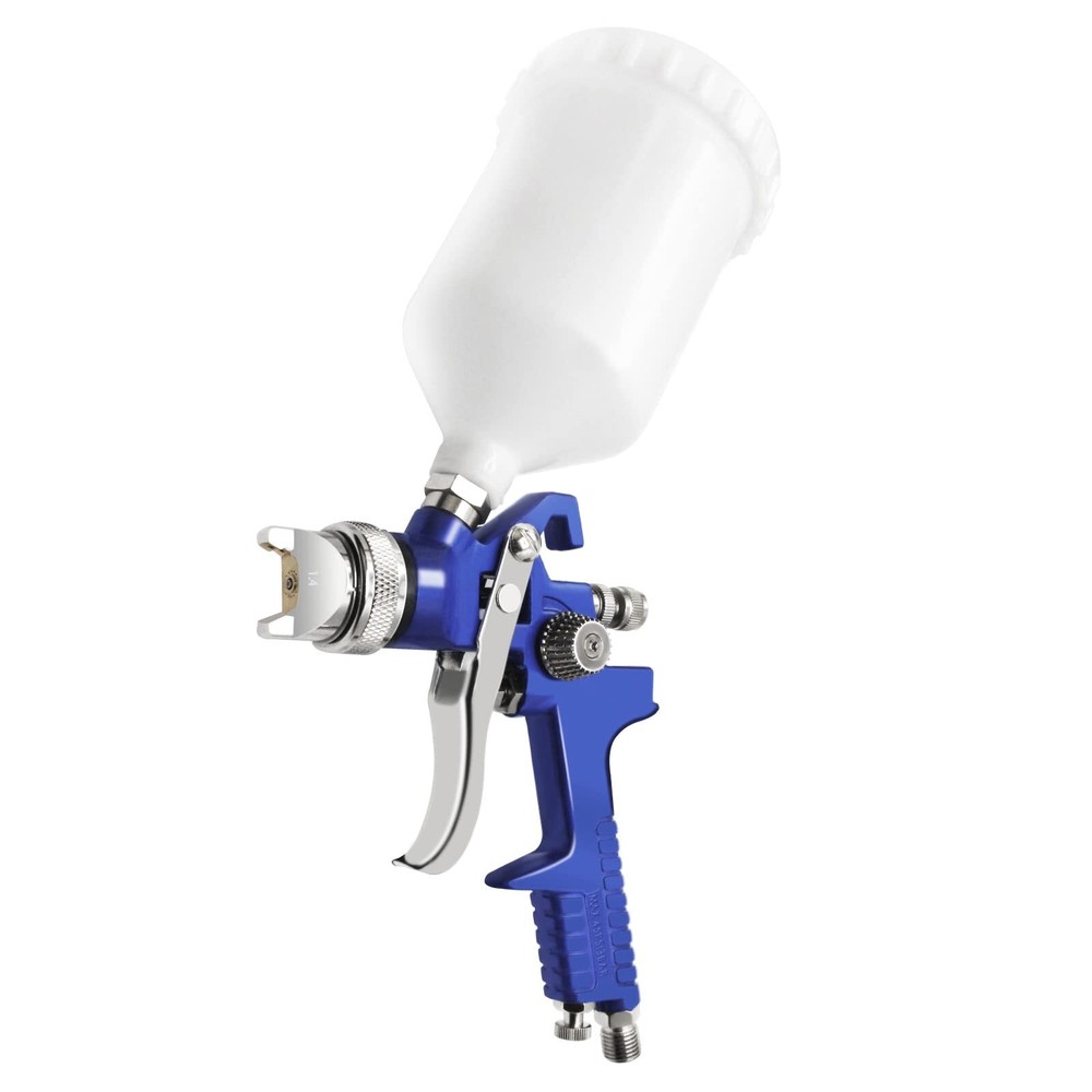 HVLP Spray Gravity Feed, 600CC Capacity, with 1.4mm Nozzle Professional Air