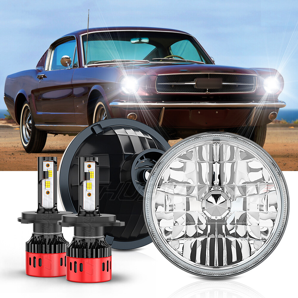 For Ford Mustang 1965~1973 Brightest 2pcs 7