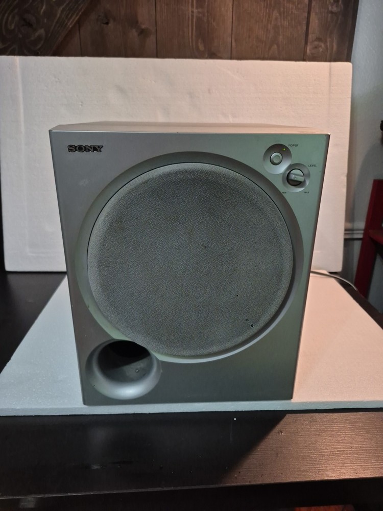 Subwoofer Speaker Sony SA-WMSP85 Active Powered AC 120V 60Hz 75W Black