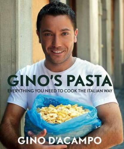 Ginos Pasta Hardcover Cookbook for Authentic Italian Cooking - GOOD