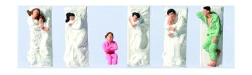 KATO HO Scale Sleeper Car Passengers 6-518 Diorama Accessories