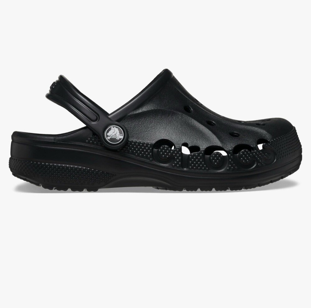 NEW Crocs Unisex Baya Clog Sandals - Black size W10-M8
