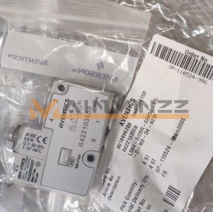 One NEW AVENTICS R422103558 solenoid valve