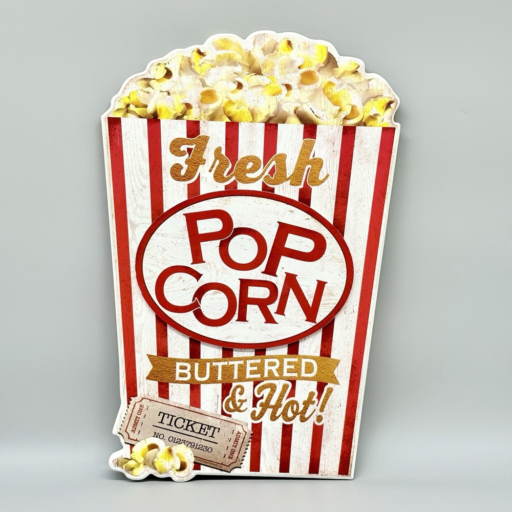 Popcorn Bucket Sign 10