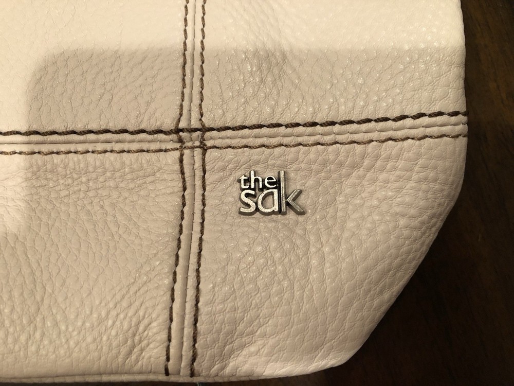 The Sak NWT Shoulder Bag Stone Leather DeYoung Hobo Purse Retails $149
