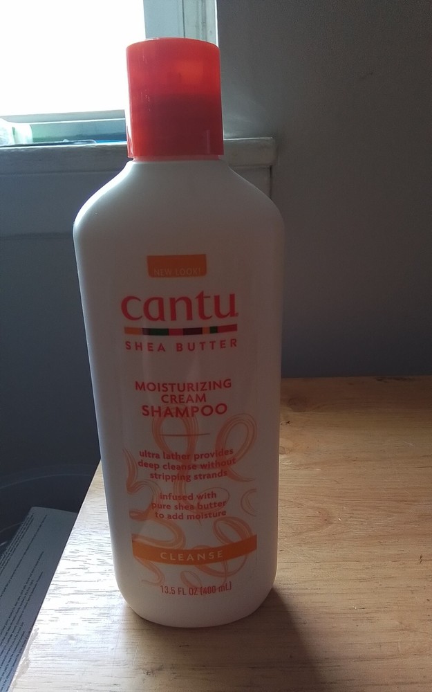 Cantu Shea Butter Moisturizing Cream Shampoo 13.5 fl oz