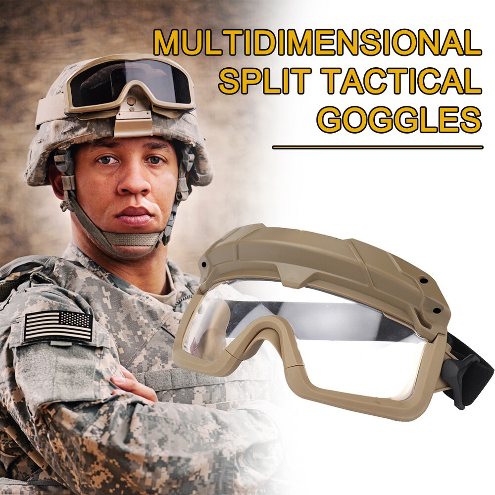 Tactical Shooting Hunting Paintball Ballistic Safety Goggles for Airsoft Goggles