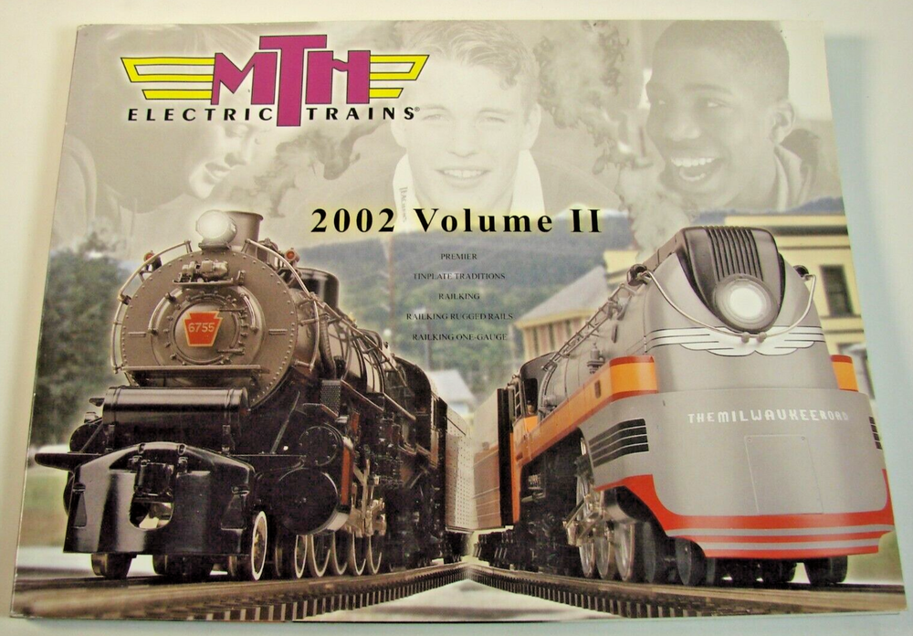 MTH 2002 Volume II 2 Electric Trains Product Catalog Book Model Railroad