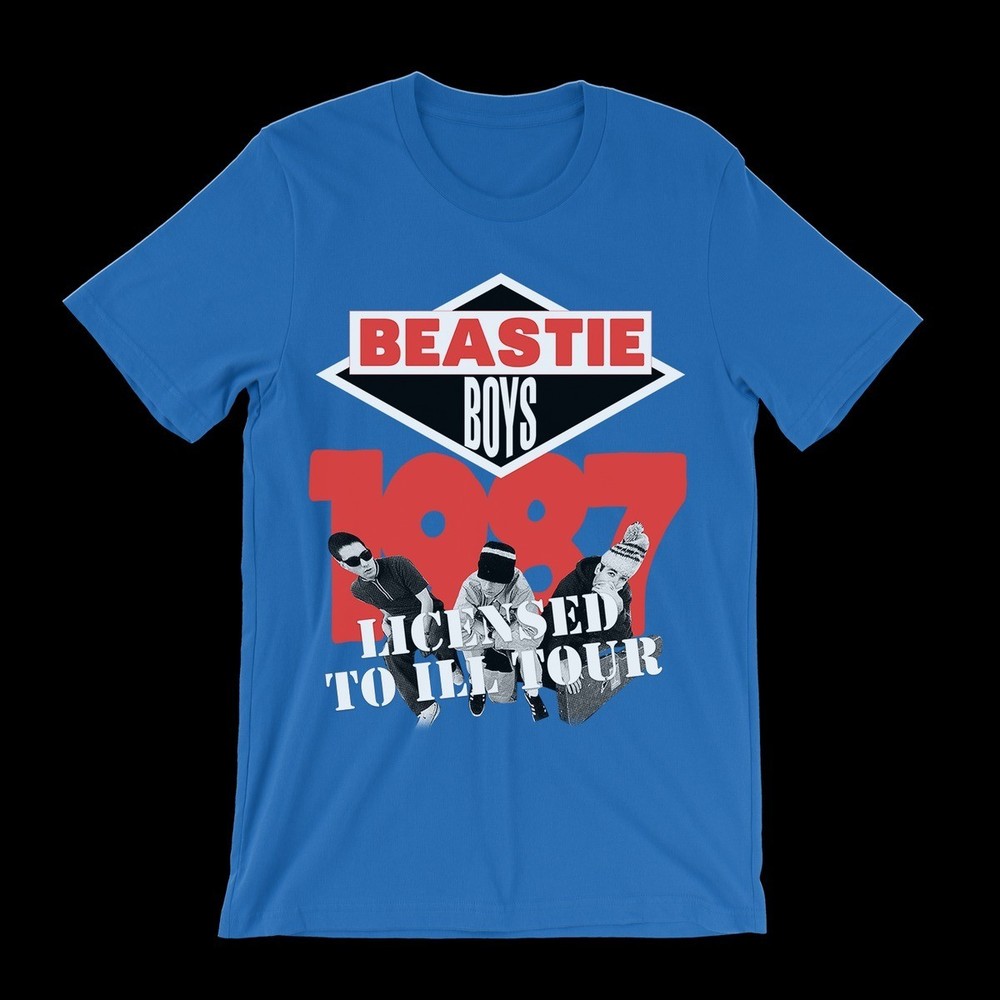Beastie Boys To ILL T Shirt - Classic Hip Hop - Def Jam 1987 Tour tee 1