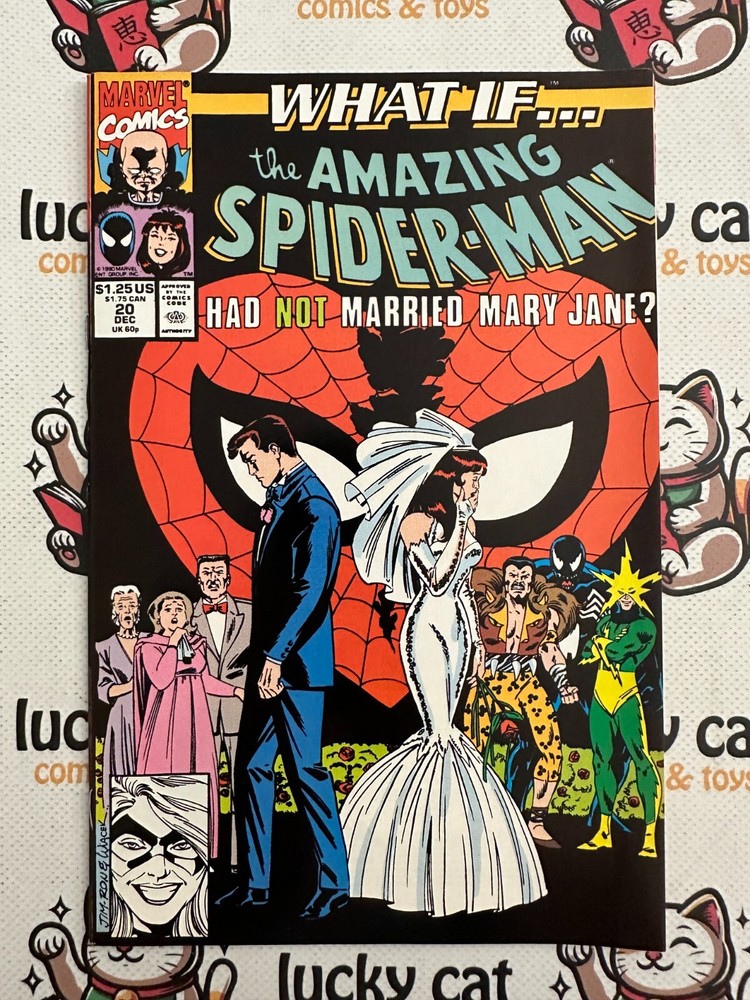 What If Spider-Man Never Married Mary Jane - Issue #20 1990 NM Marvel Comics