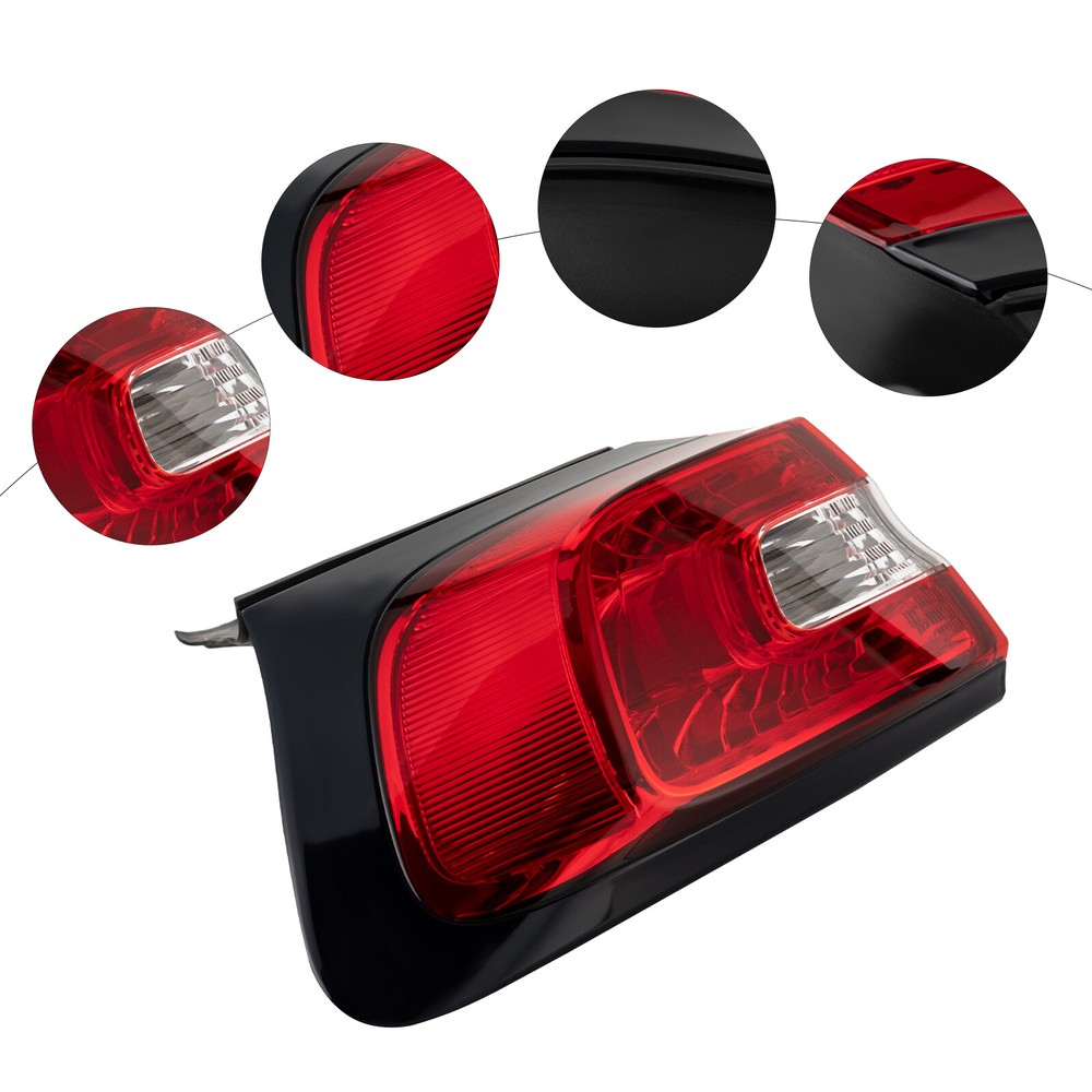 Left Tail Light For 2014-2018 Jeep Cherokee Halogen Driver Side Outer Rear Lamp