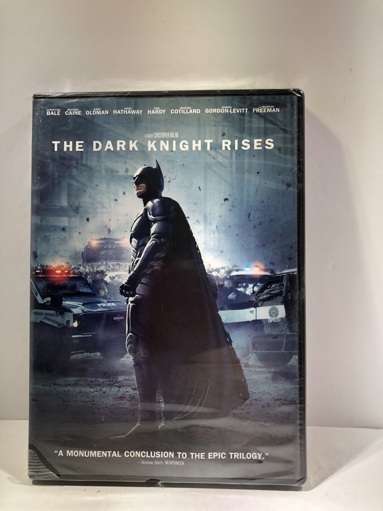 The Dark Knight Rises 2012 DVD Sealed in Wrapping S11 Bin