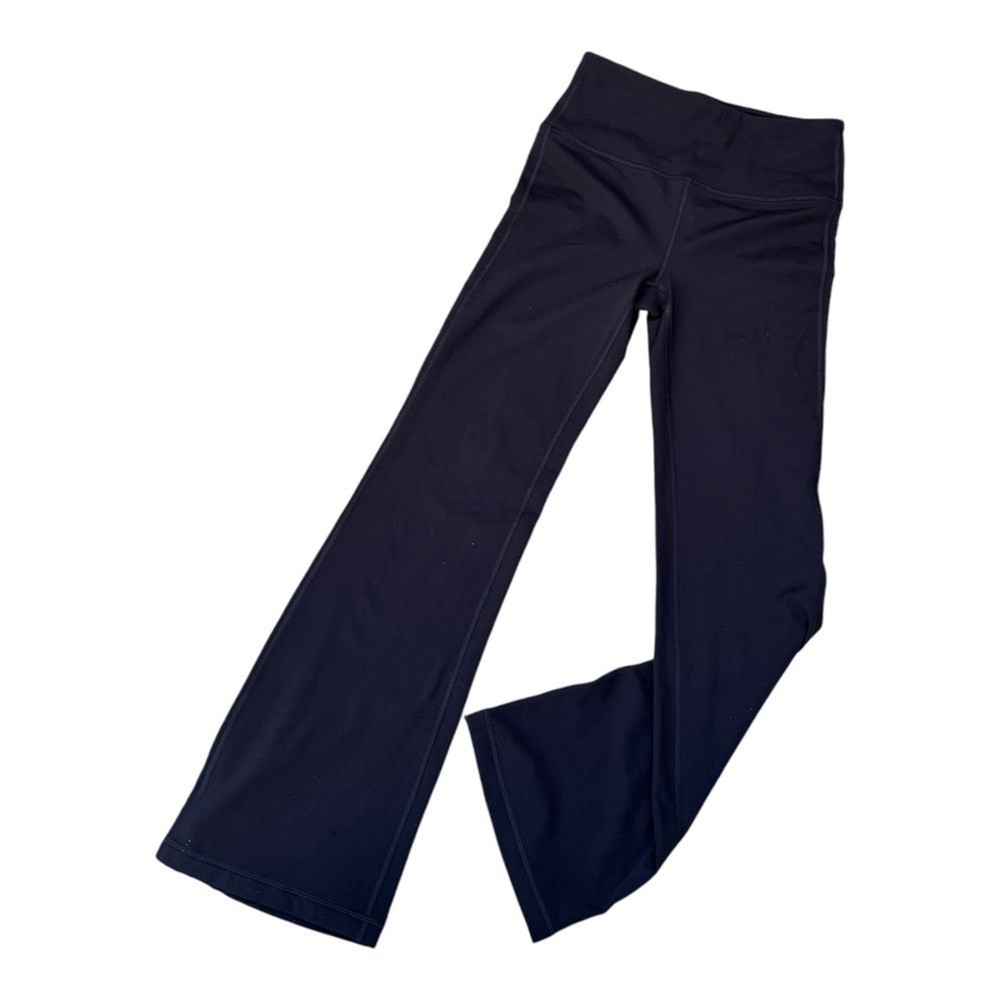 Yogalicious Women’s M Polarlux Black  Flare High Rise Fleece Lined Leggings