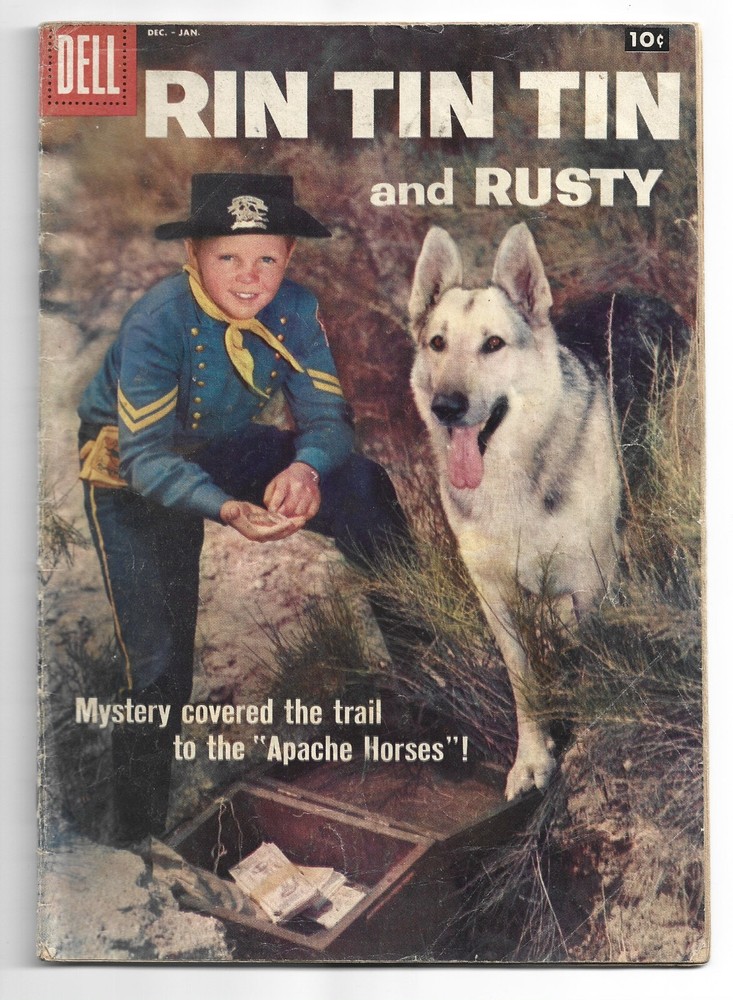 DELL 10 CENT COMICS - RIN TIN TIN #22, 1957