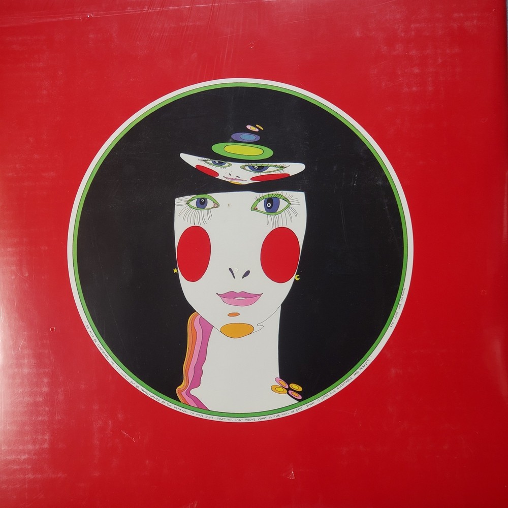 Vintage John Luke Eastman 1974 Matryoshka Face Mod Pop Art