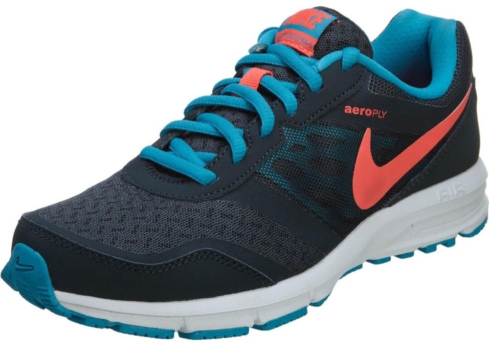 Nike Womens Size 6 Air Relentless 4 Sneakers blue Lace up running workout Shoes