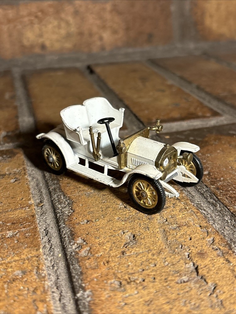 Vintage ✅ Matchbox Models Of Yesteryear 1909 Opel Coupe White Y-4 Lesney England