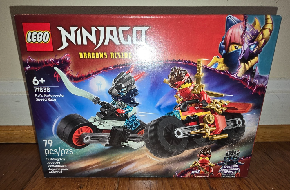 Lego Ninjago 71838 Kai’s Motorcycle Speed Race--79 pieces-- NEW 2025