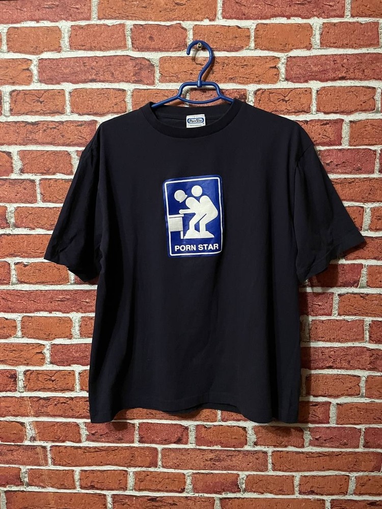 ⭐️90s Vintage Porn Star Skateboards Archive Whip Short Sleeve T-Shirt Size Large