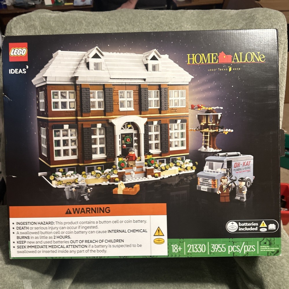 Lego ideas Home Alone house BOX ONLY 21330
