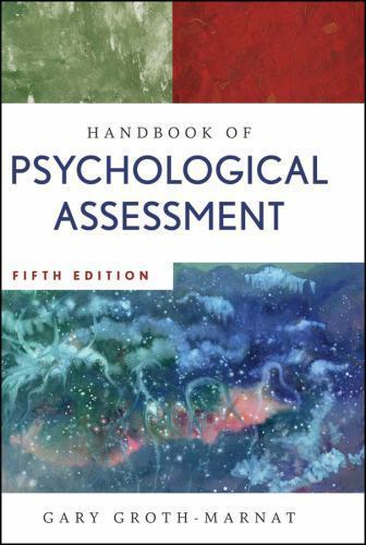 Handbook of Psychological Assessment by Gary Groth-Marnat (2009, Hardcover)