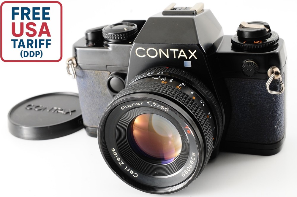 New Seal [N MINT] Contax 139 Quartz Film Camera Planar 50mm f1.7 AEJ JAPAN #115