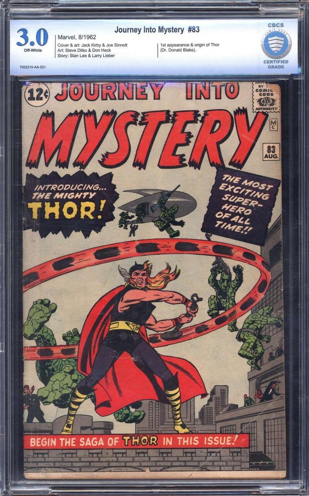 Journey into Mystery #83 (Marvel Comics August 1962)