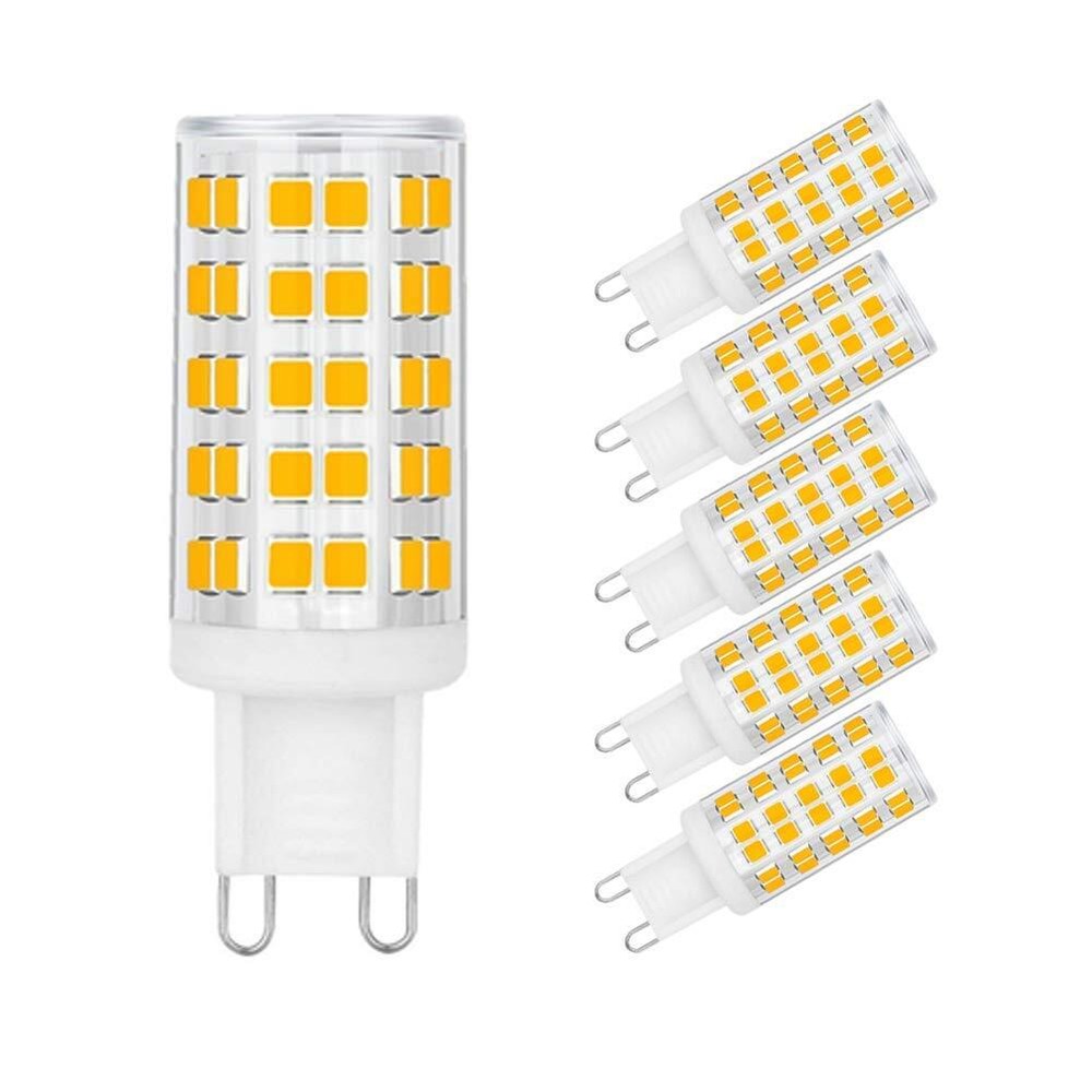 G9 LED Bulbs Dimmable 6W (60W Halogen Bulb Equivalent), Warm White 3000K, 110...
