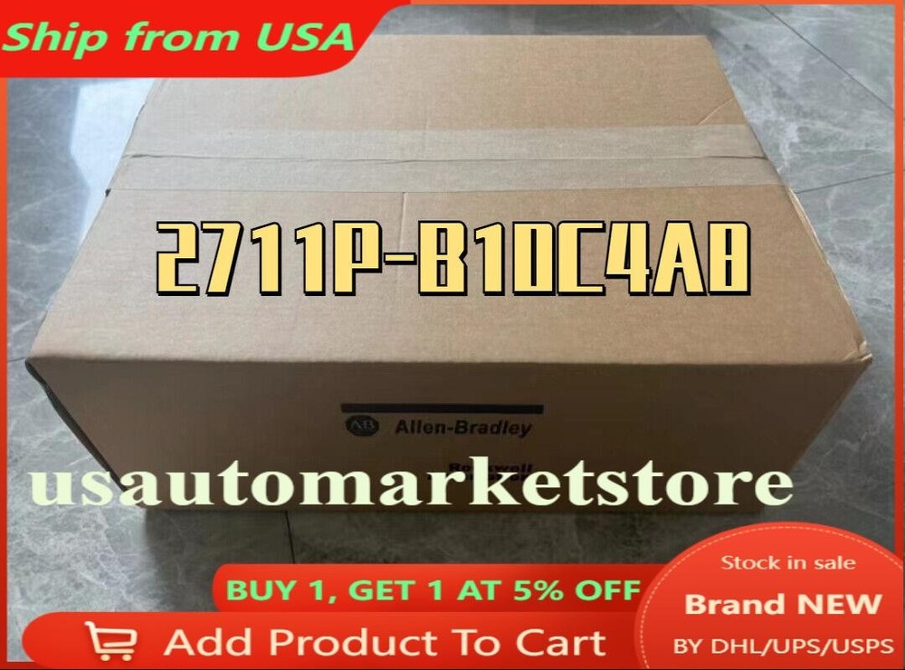 SEALED AB 2711P-B10C4A8 PanelView Plus 6 1000 Key/Touch/Enet Fast Ship 1pcs
