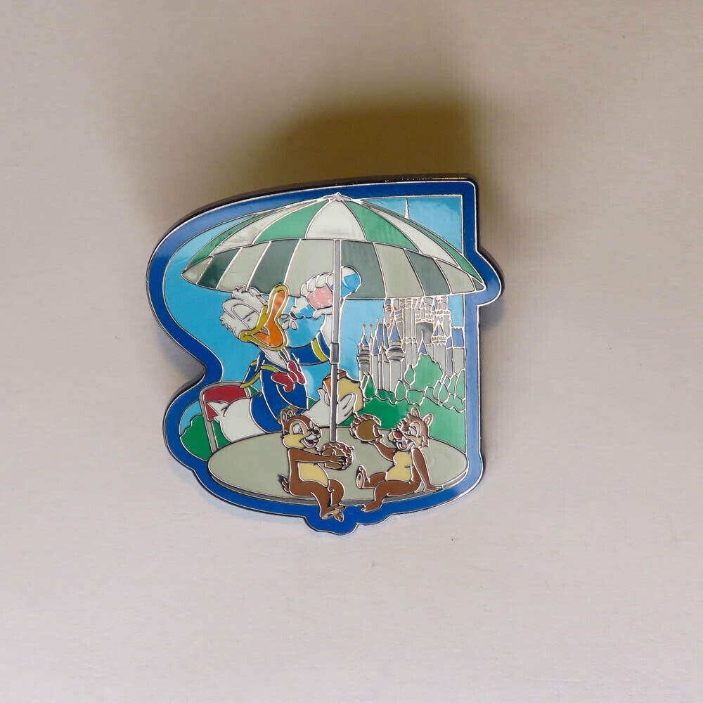 Disney    Donald, Chip & Dale Pin Party Backstage Pass   Cast Pin