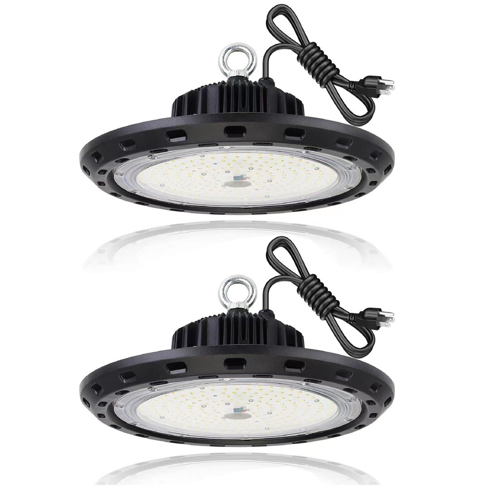 200W High Bay LED Light 2 Pack 30000LM Equivalent to 850W MH  