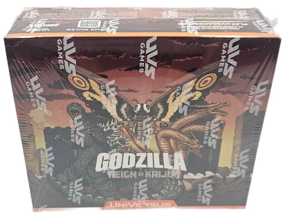 UniVersus TCG Godzilla: Reign of Kaiju Factory Sealed 24 Pack Booster Box