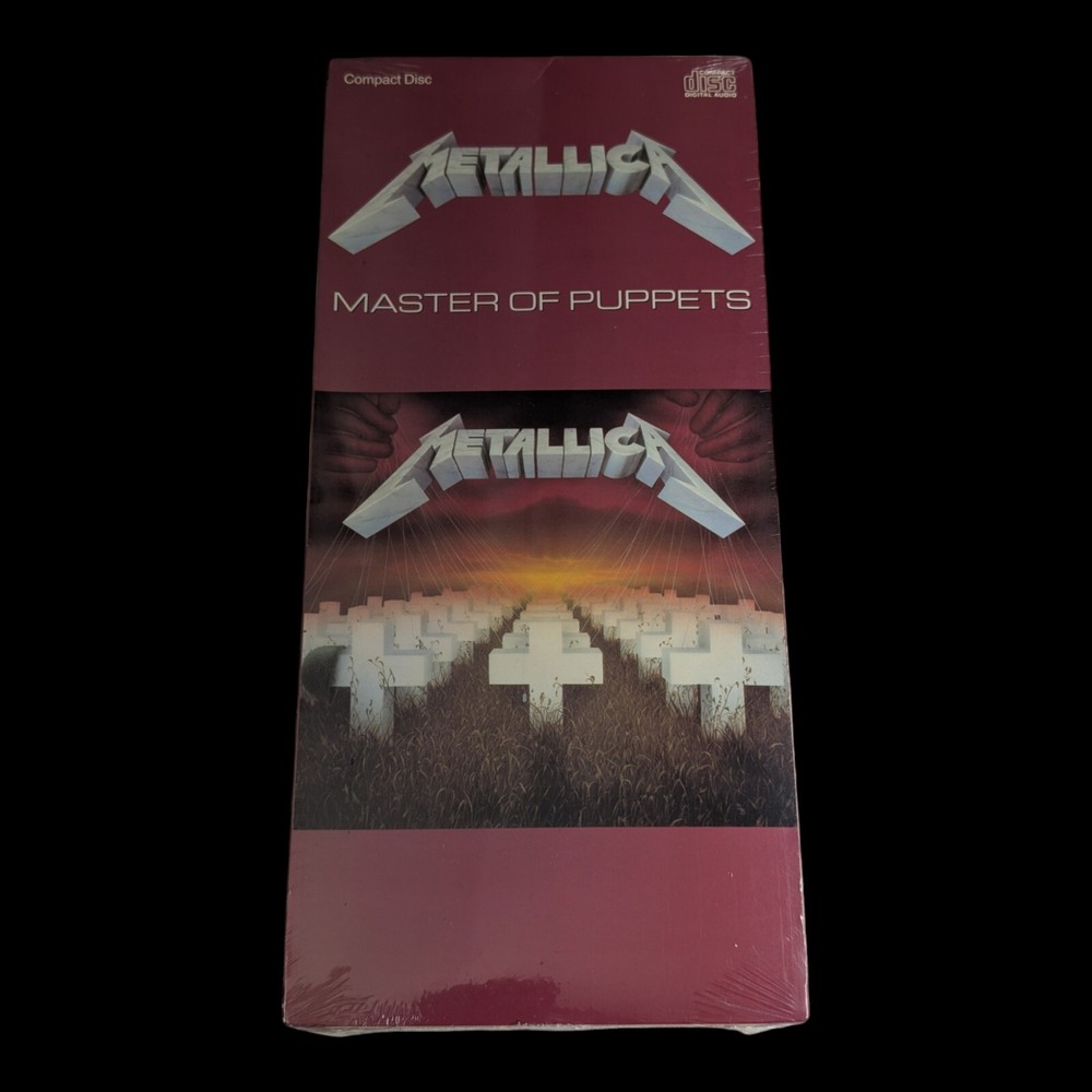 SEALED, Metallica – Master Of Puppets 9 60439-2, Audio CD, Longbox, US, 1986