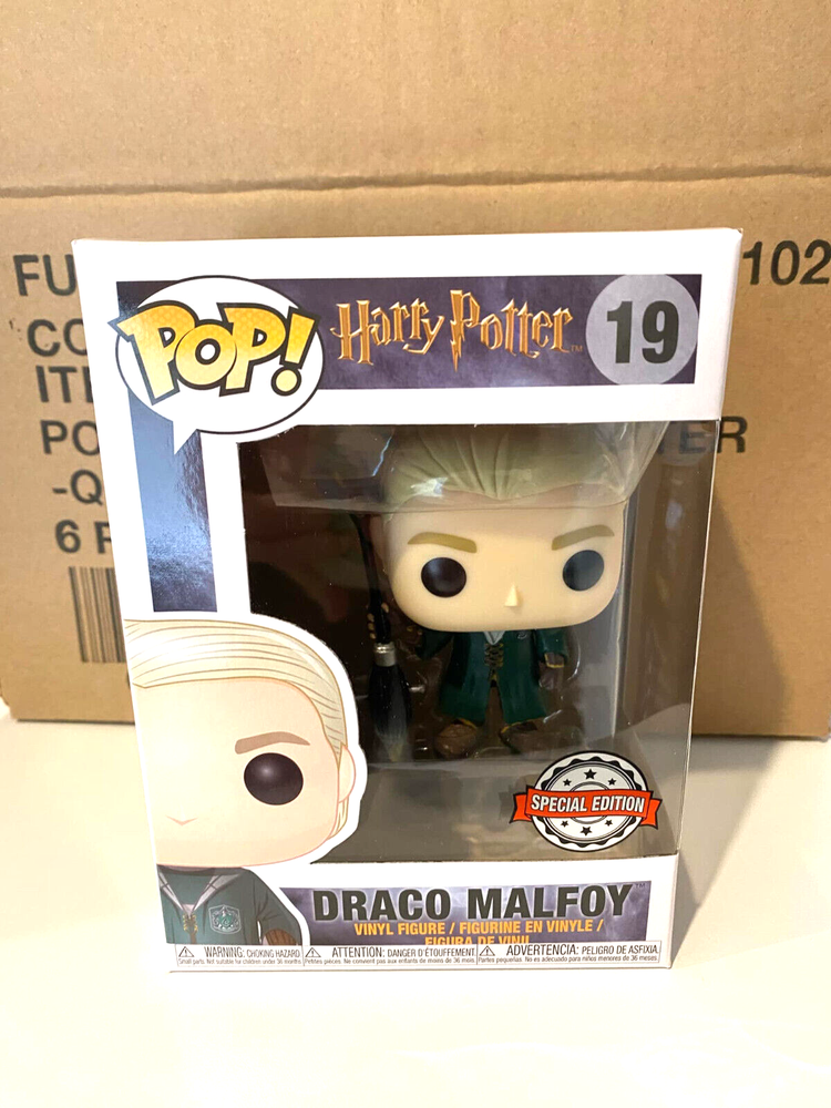 Harry Potter Draco Malfoy Special Edition Funko POP #19 New In Box