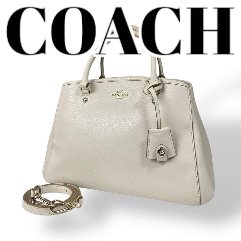 COACH 2WAY Shoulder Bag with Diagonal Strap F34607