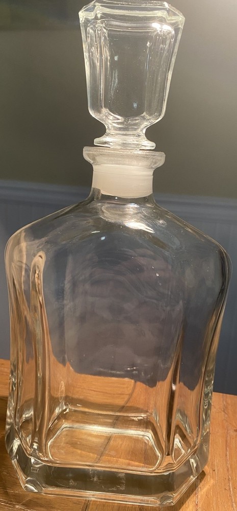 Glass Decanter  Whiskey Glass Ware Home Party Table Wine Heavy