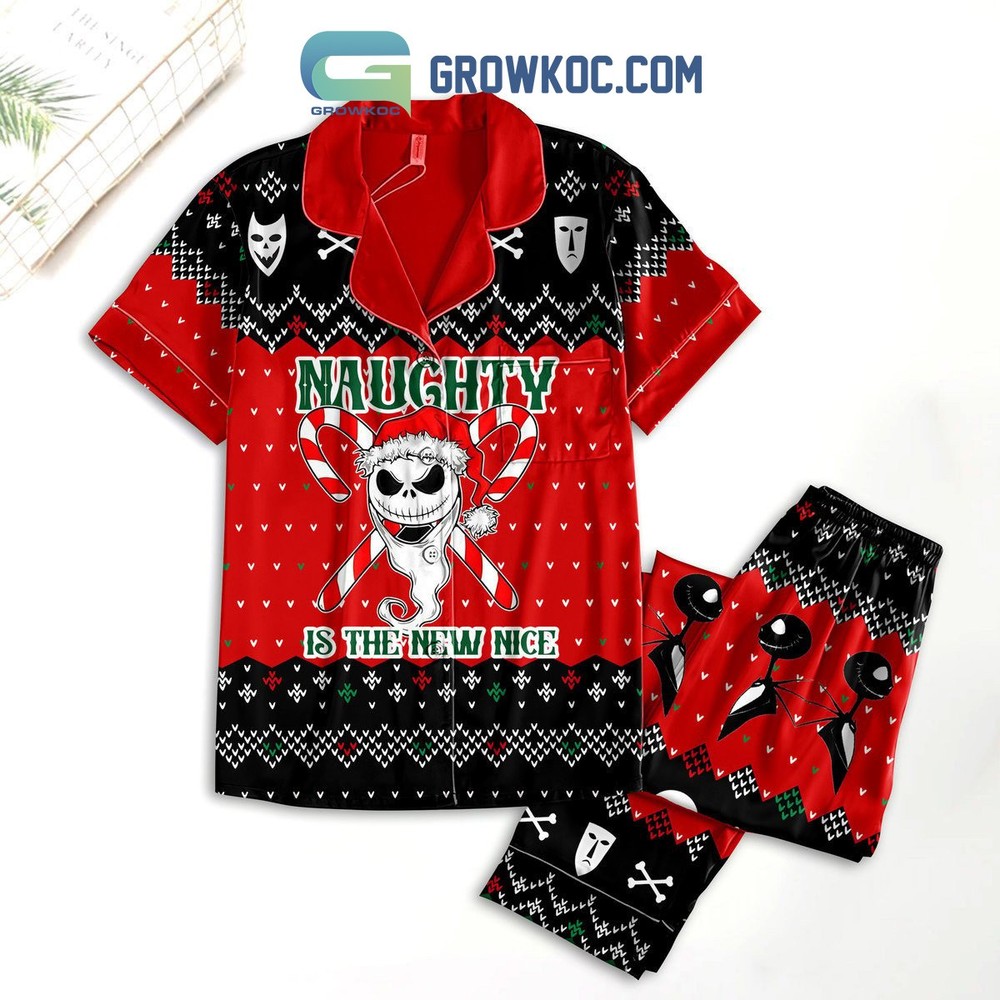 Naughty Is The New Nice Holiday Pajamas Set