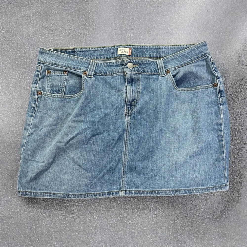 Vintage Levis 528s Denim 90s Skirt