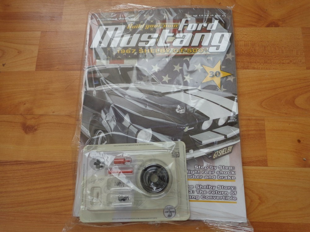 1/8 DEAGOSTINI BUILD YOUR OWN FORD MUSTANG 1967 SHELBY GT-500 ISSUE 30 INC PART