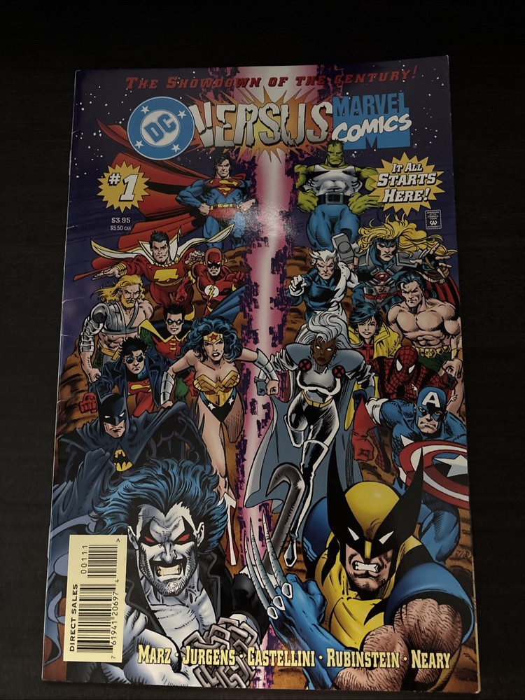 DC vs Marvel Comics Issues 1 3 4 Collectible Series  