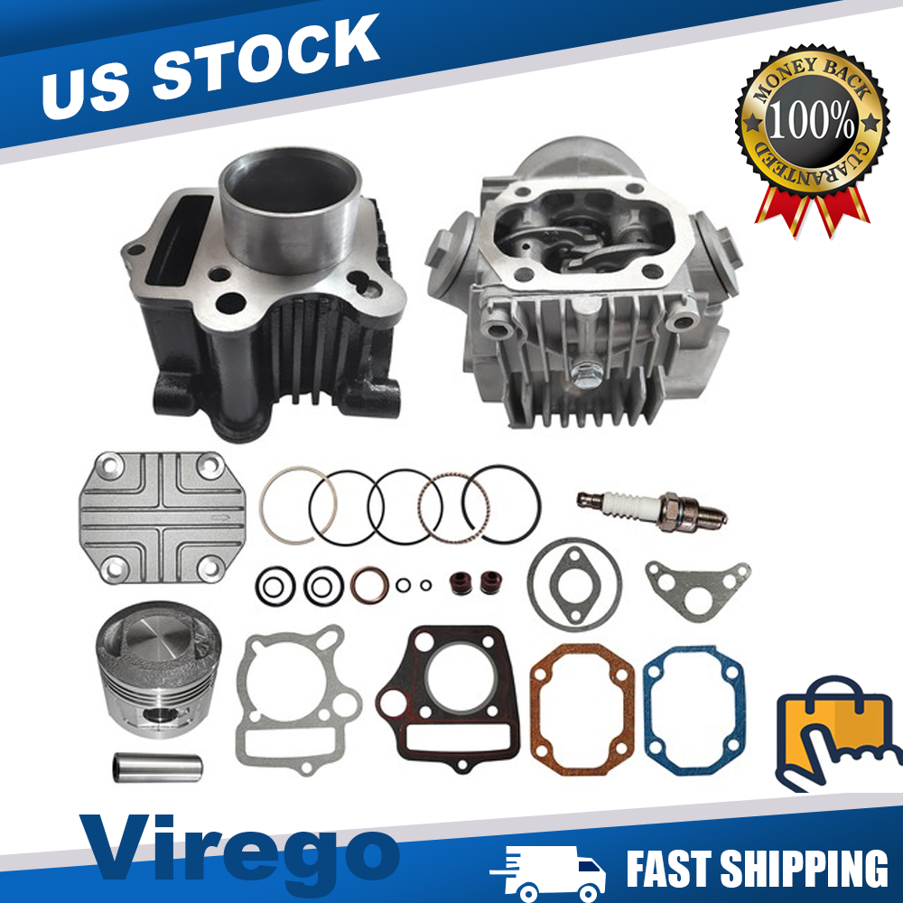 Top End Kit for Honda ATC70 CRF70 CT70 C70 TRX70 XR70 S65 70cc Cylinder Piston