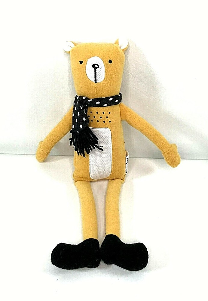 Gold Mustard Mini Bear Plush Stuffed Animal 15 Inch by Pillowfort at Target