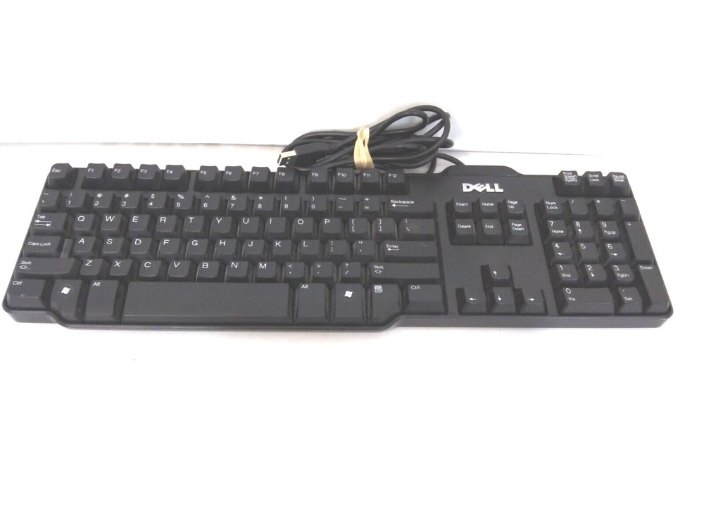 Dell Computer Keyboard SK-8115 USB Wired Standard Quiet Keys 17.5