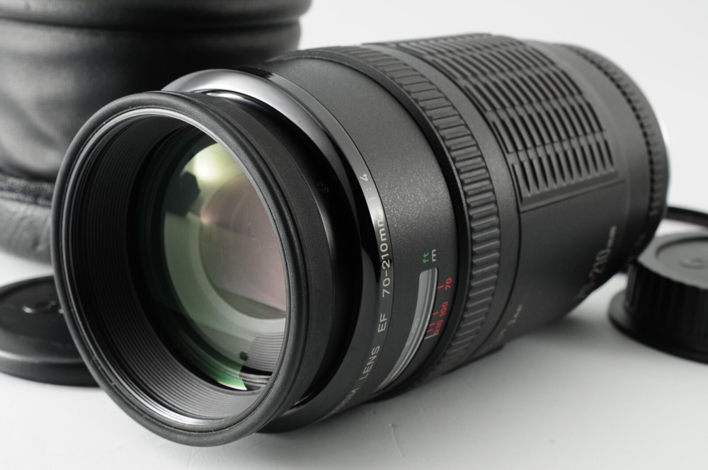 Near Mint Canon EF 70-210mm f4 Telephoto Lens Softcover Japan 121++@