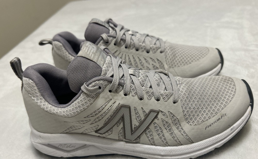 New Balance Women’s Shoes Size 5 Gray Running Tennis Sneakers Revlite Fantom Fit