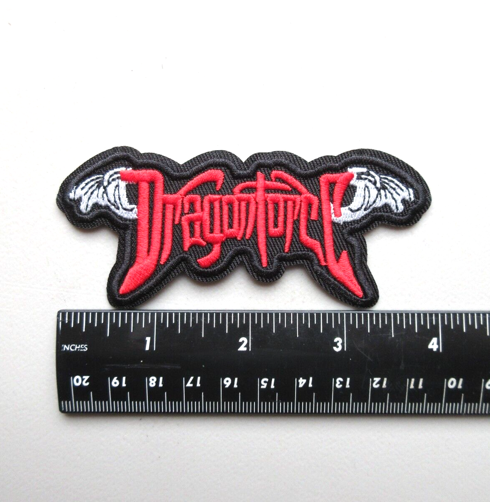 🔥DRAGONFORCE METAL BAND MUSIC HAT BATTLE VEST JACKET EMBROIDERED IRON ON PATCH